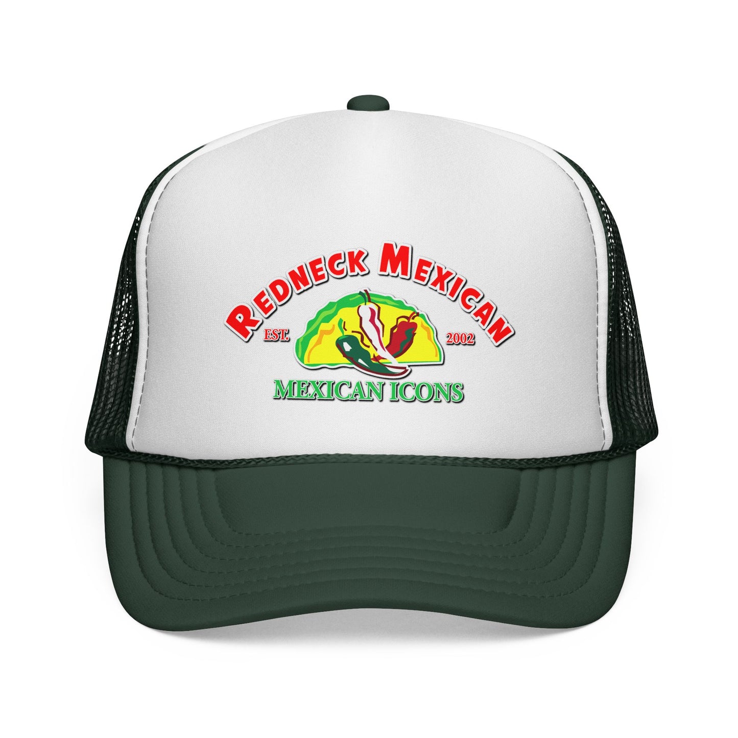 Redneck Mexican Trucker Cap, Funny Hat for Casual Wear, Gifts for Festivals, Outdoor Adventures, Party Accessory