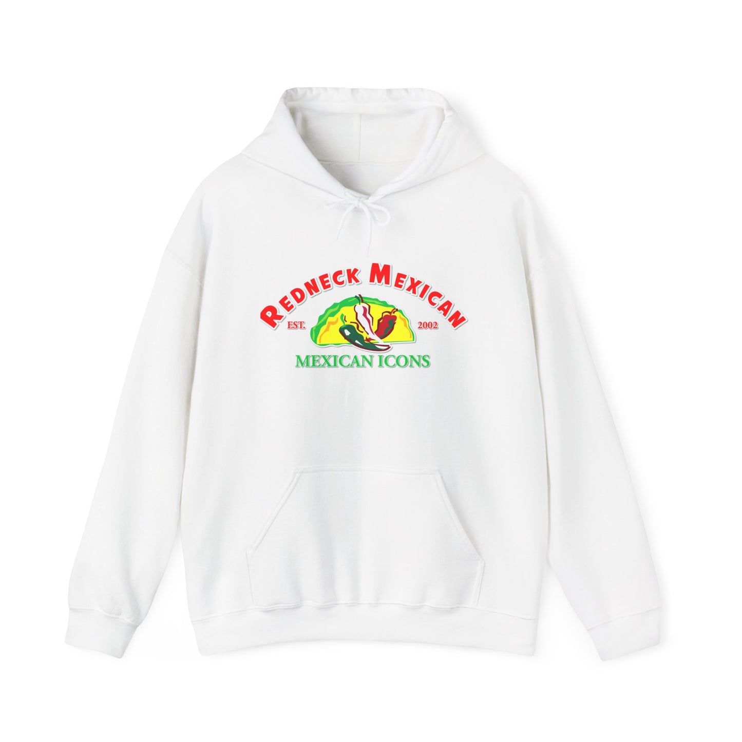 Redneck Mexican Icons Hoodie - Unisex Heavy Blend Sweatshirt