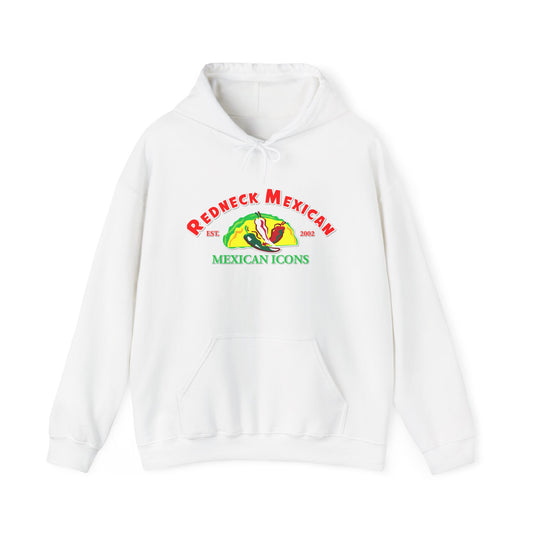 Redneck Mexican Icons Hoodie - Unisex Heavy Blend Sweatshirt