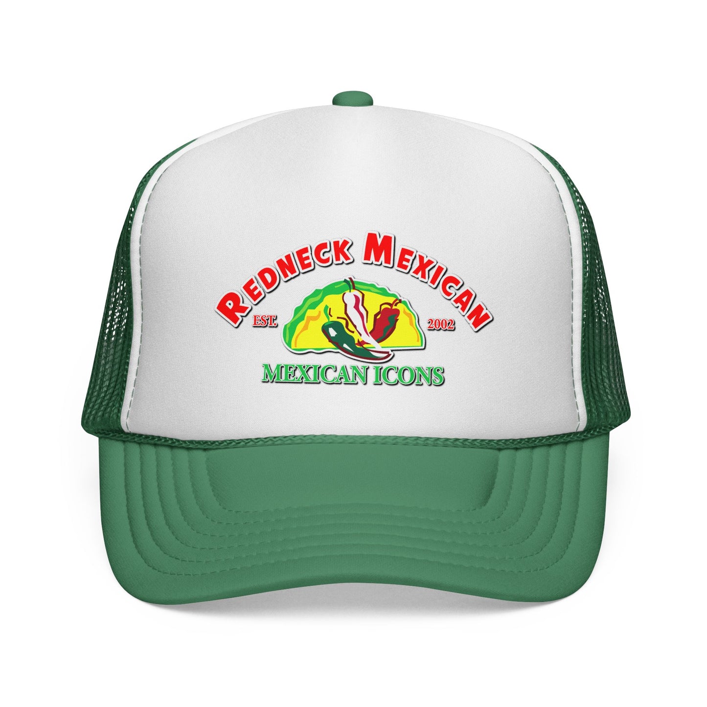 Redneck Mexican Trucker Cap, Funny Hat for Casual Wear, Gifts for Festivals, Outdoor Adventures, Party Accessory