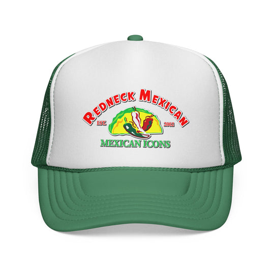 Redneck Mexican Trucker Cap, Funny Hat for Casual Wear, Gifts for Festivals, Outdoor Adventures, Party Accessory