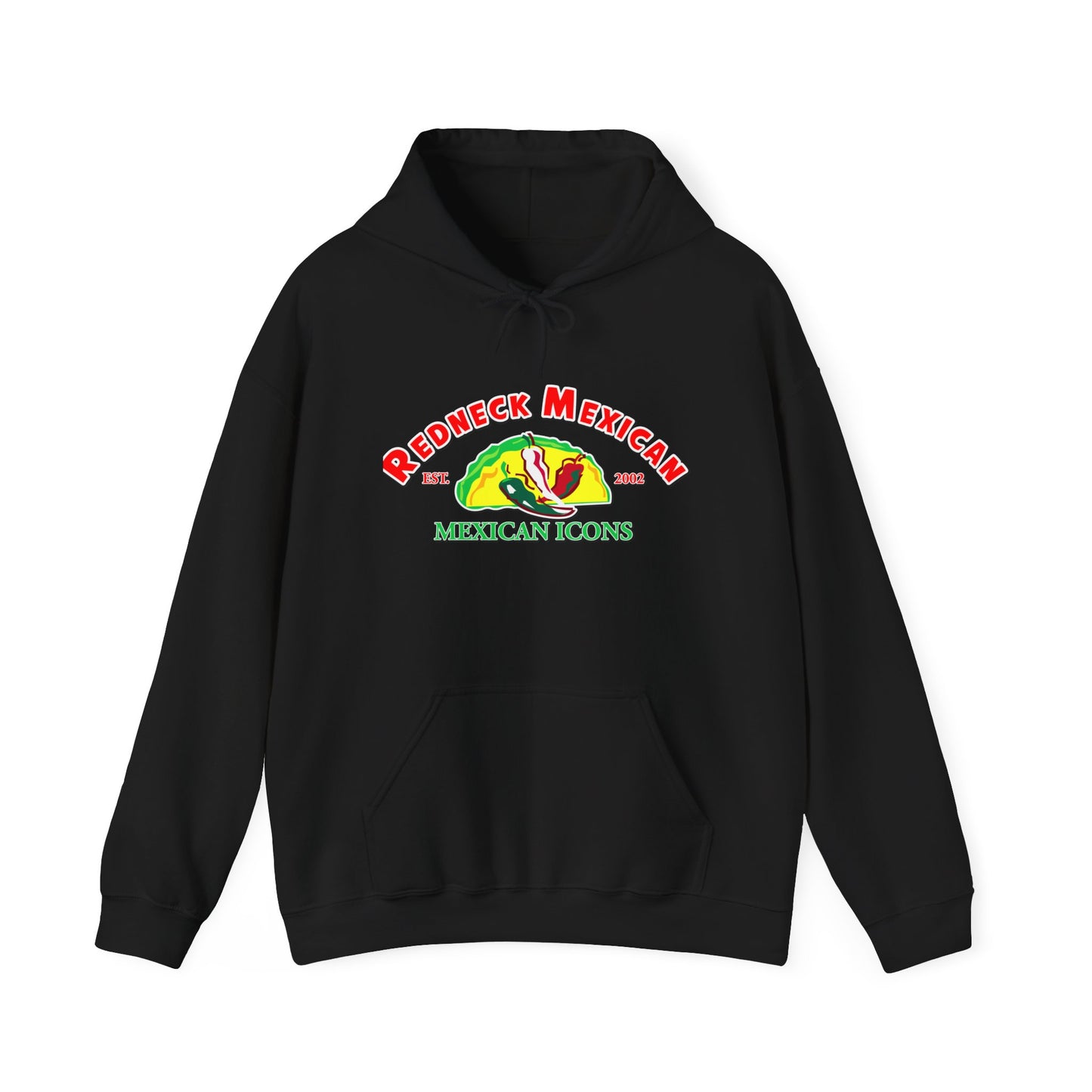 Redneck Mexican Icons Hoodie - Unisex Heavy Blend Sweatshirt
